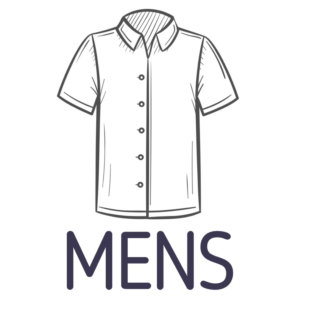 men’s stuff ☞ section this way ☞